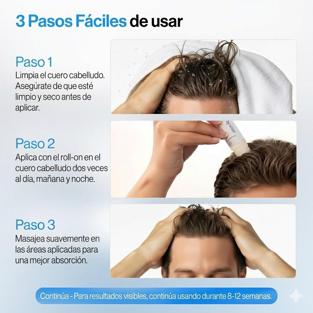 Sérum Capilar Bodywise™ Mas cabello, menos caída